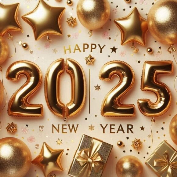 Simon Banks Happy New Year Holiday Collection Button Down Shirt Size M 15/15.5 - Picture 2 of 10